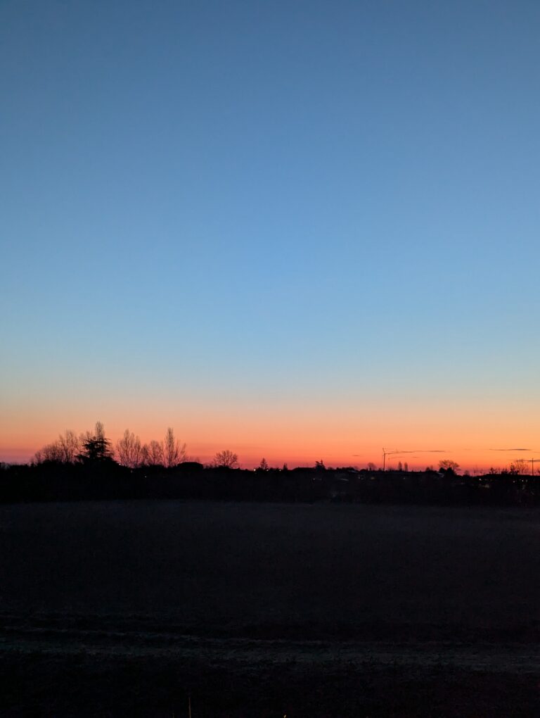 Alba invernale